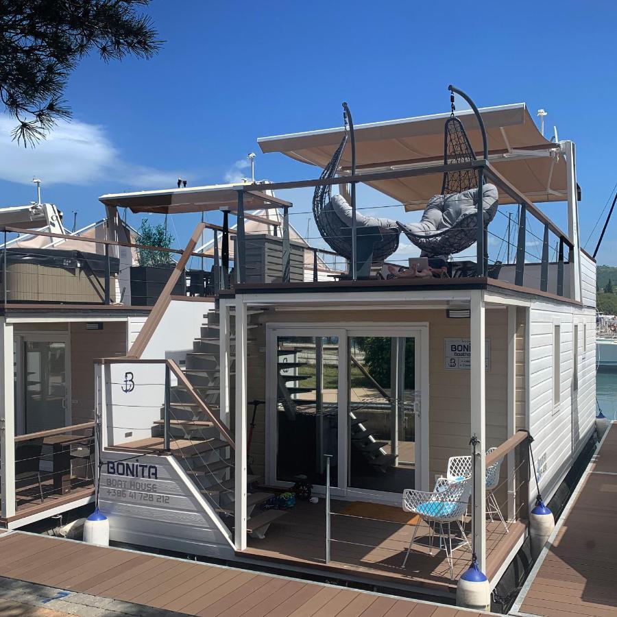 Bonita Houseboat Apartment Portorose Exterior foto